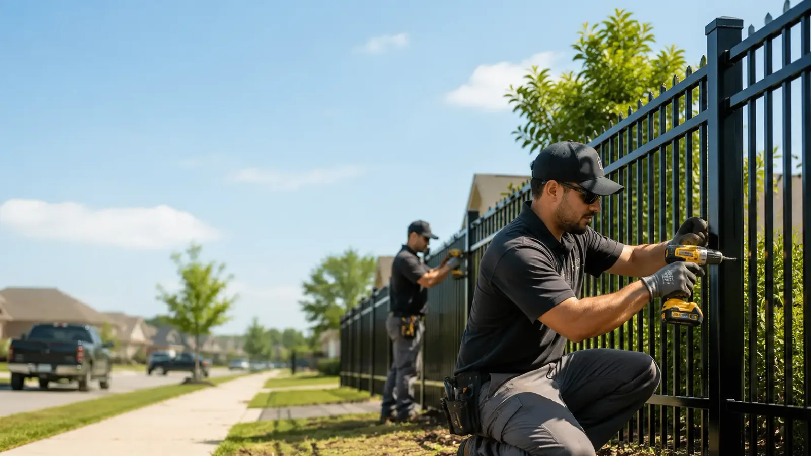 Metal Fence Installation in Riviera, TX